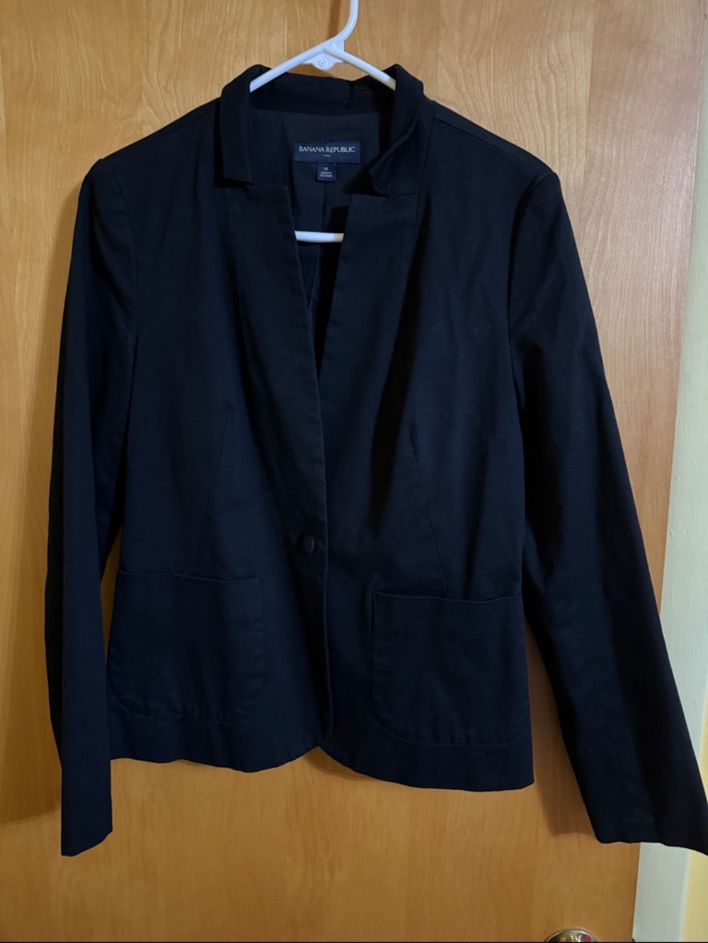 Banana Republic Black Women's Single-Button Blazer